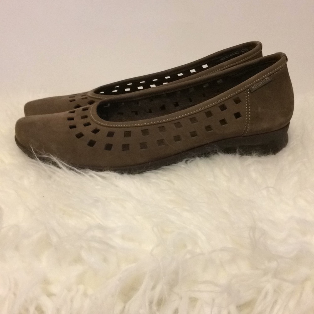Mephisto Air Jet Suede Shock Absorber Shoes